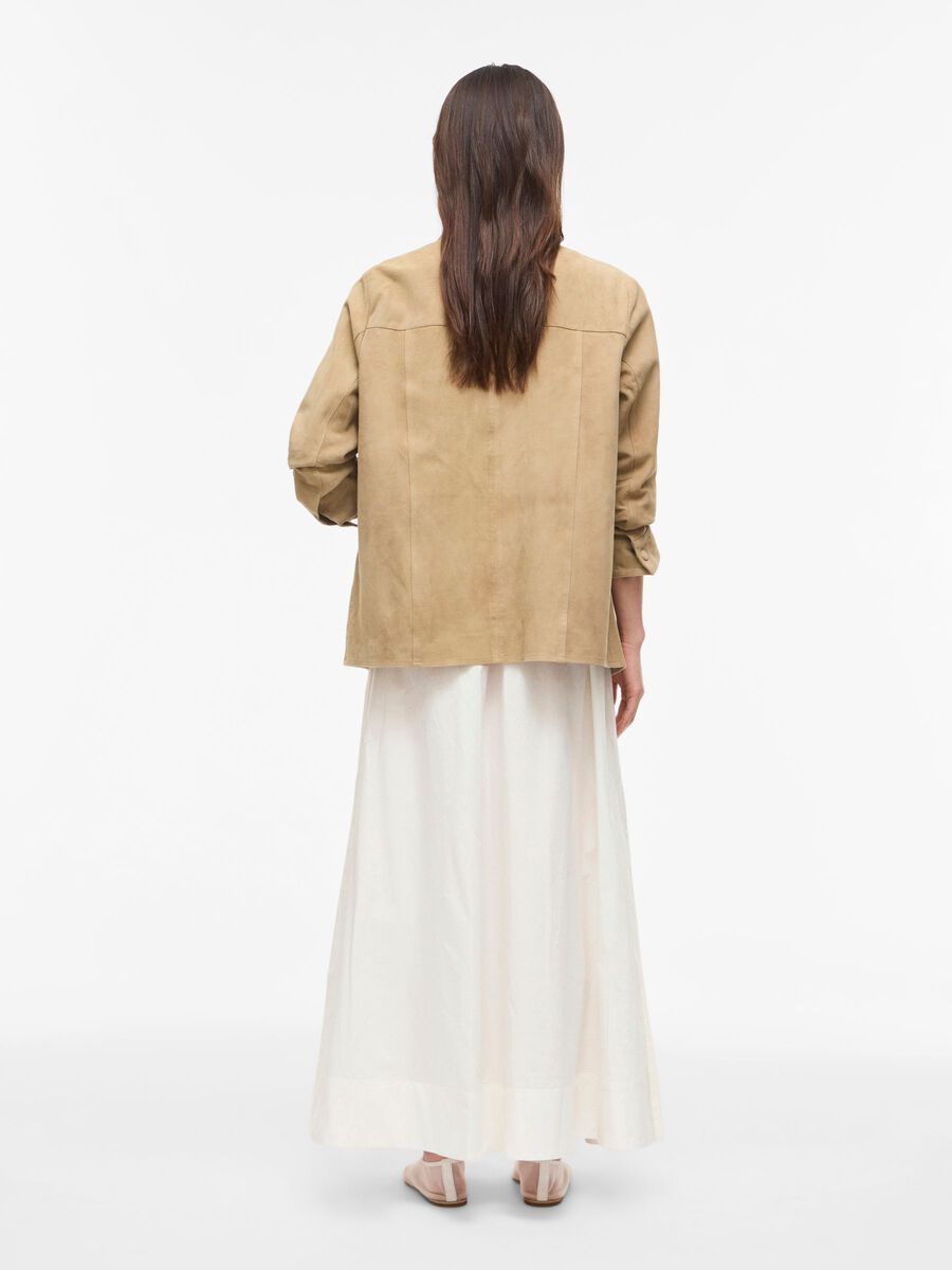 Linn Ankle Skirt (Cloud Dancer)