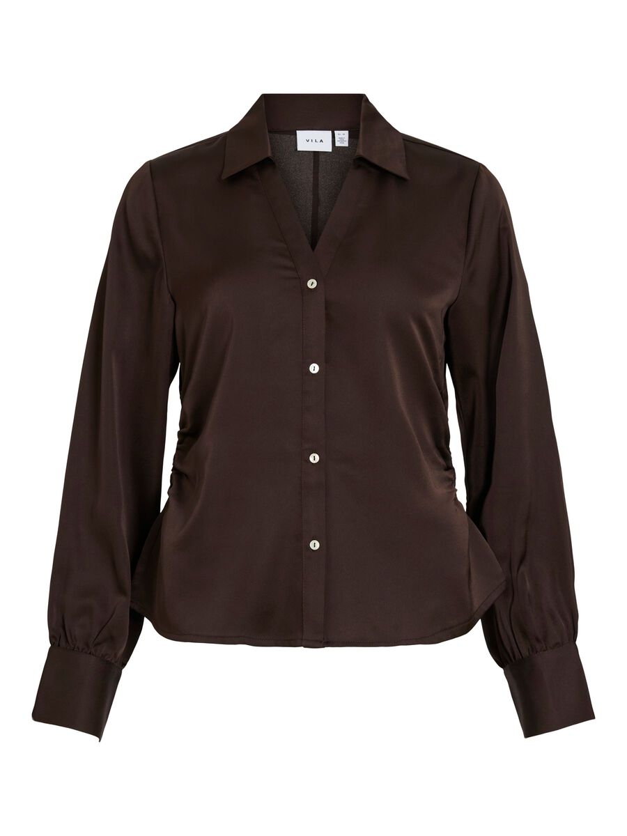 Kassia Shirt (Coffee Bean)