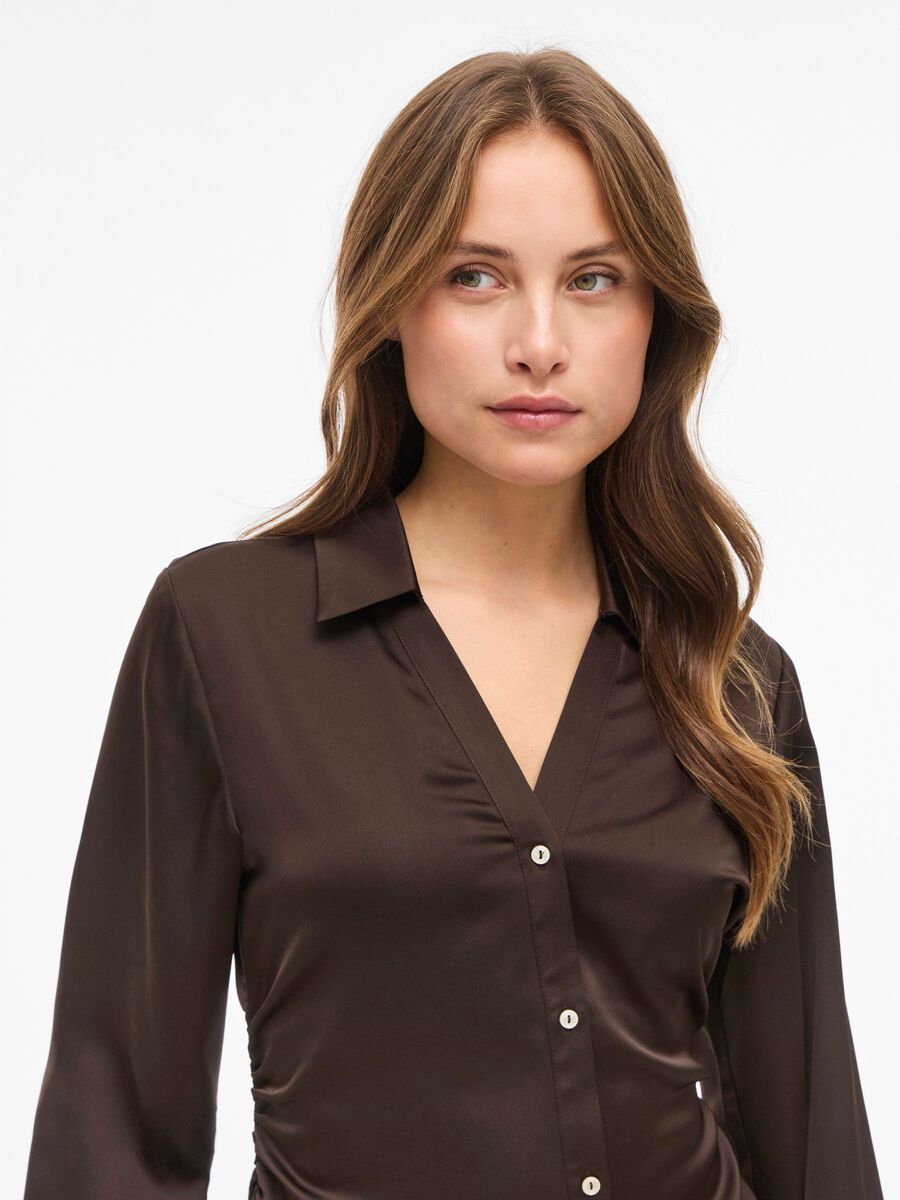 Kassia Shirt (Coffee Bean)
