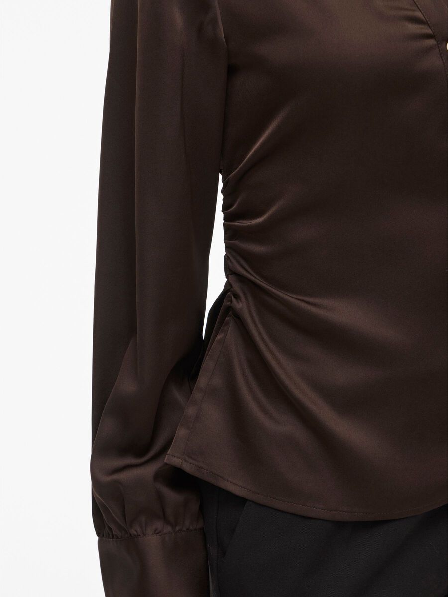 Kassia Shirt (Coffee Bean)