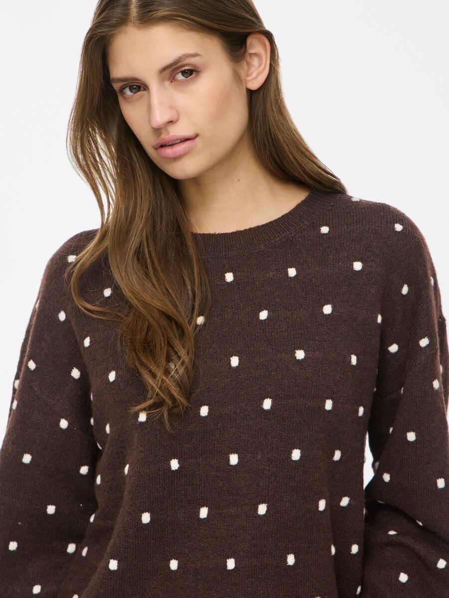 Livia Knitted Jumper (Coffee Bean)