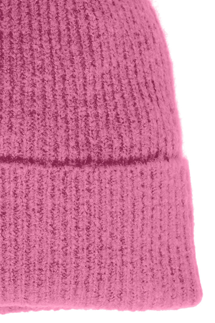Avo Beanie (Super Pink)