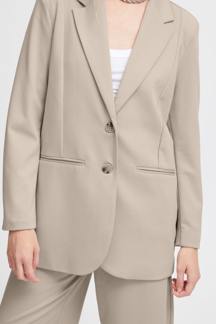 KARLA OVERSIZED BLAZER (DOESKIN)