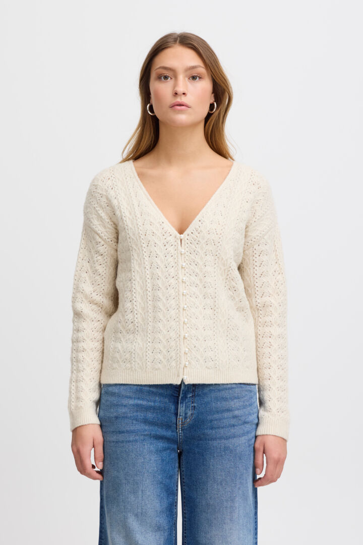 Liana Cardigan (Almond Milk)