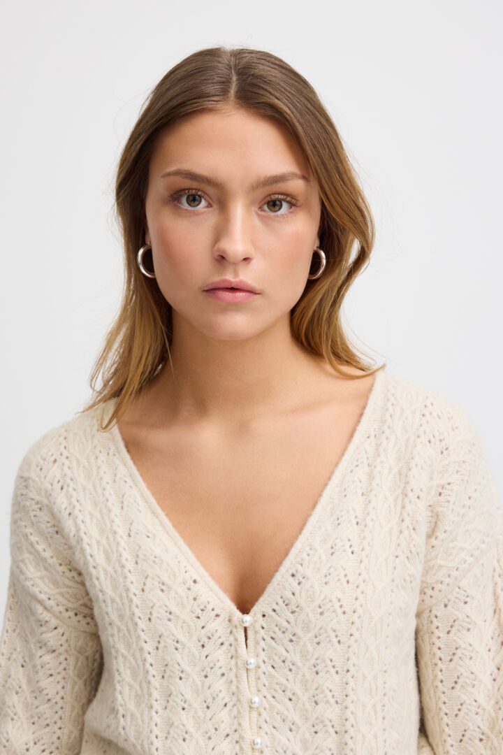 Liana Cardigan (Almond Milk)