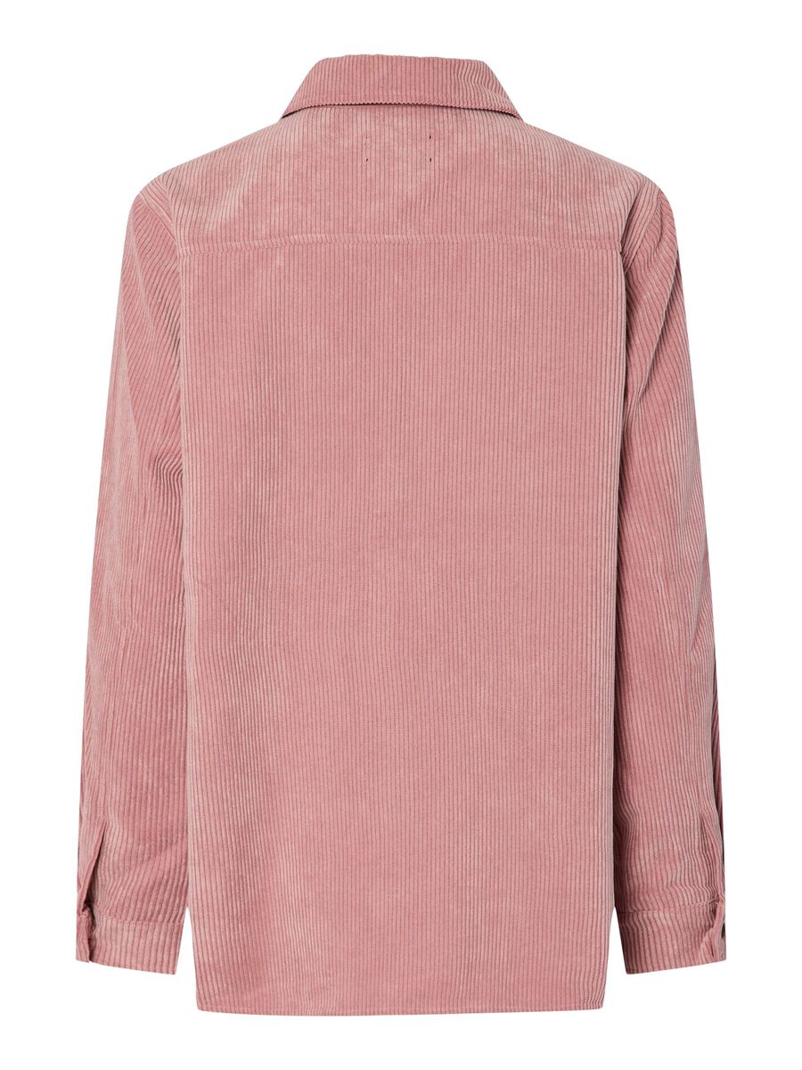 Aoife Corduroy Shirt (Ash Rose)