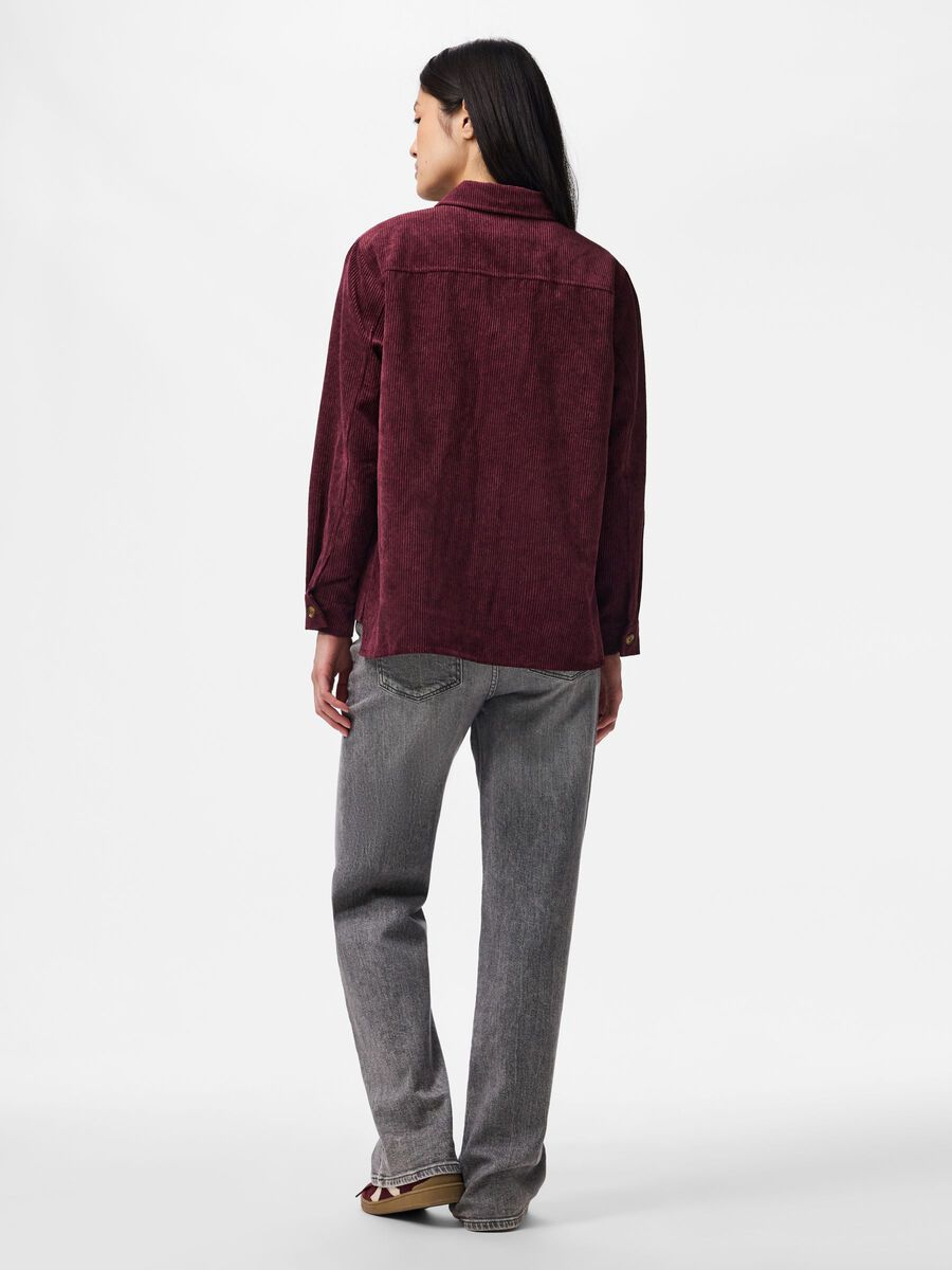 Aoife Corduroy Shirt (Winetasting)
