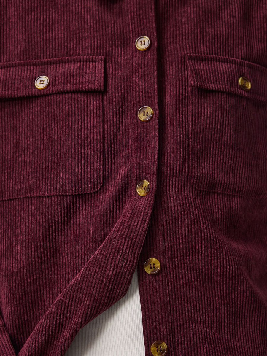 Aoife Corduroy Shirt (Winetasting)