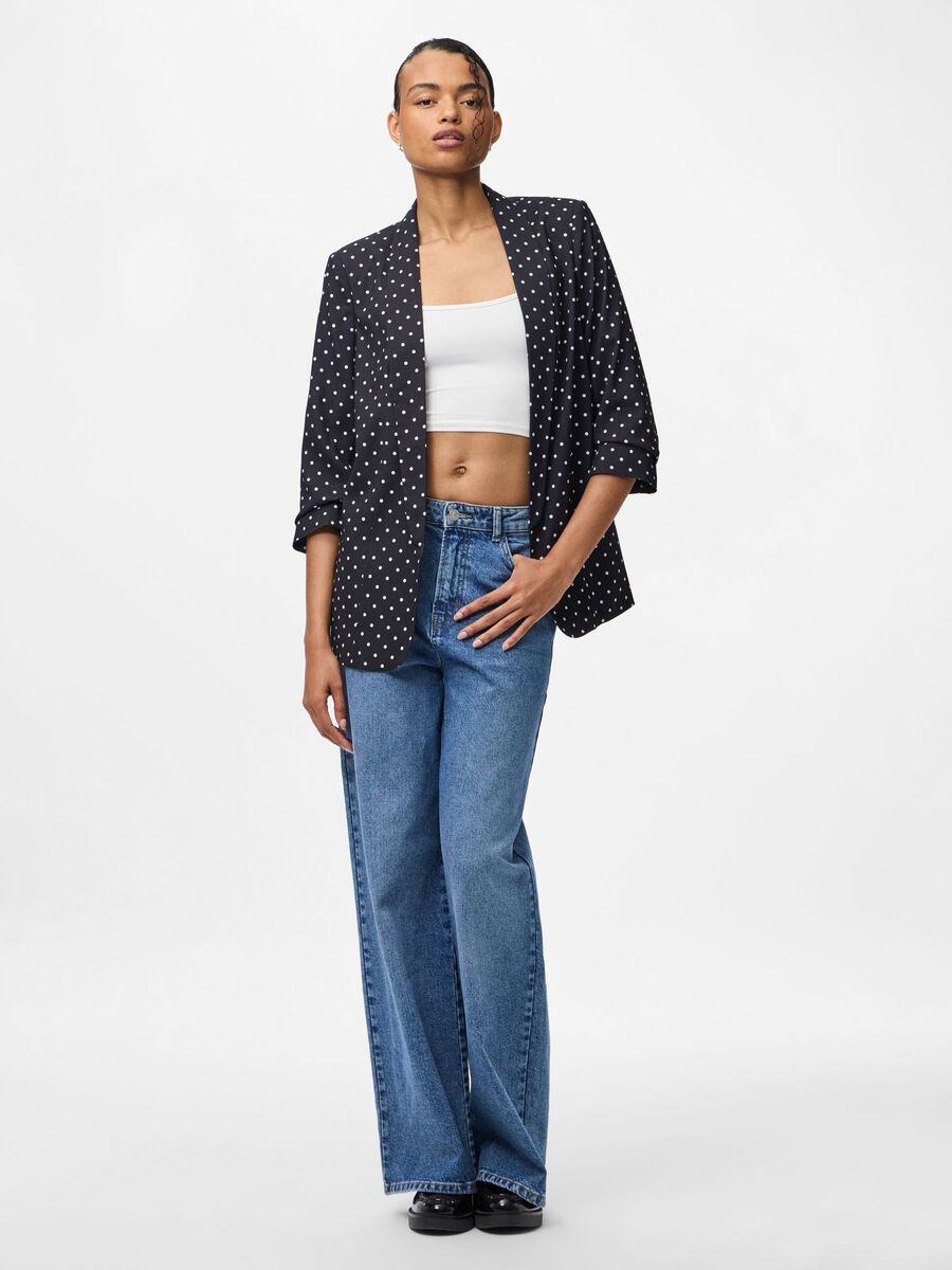 Sella Blazer (Black/White Dot)