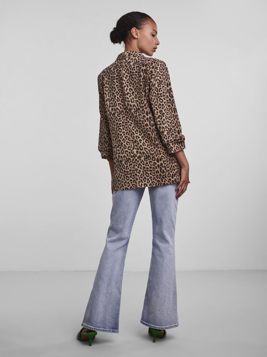Sella Blazer (Leopard Print)
