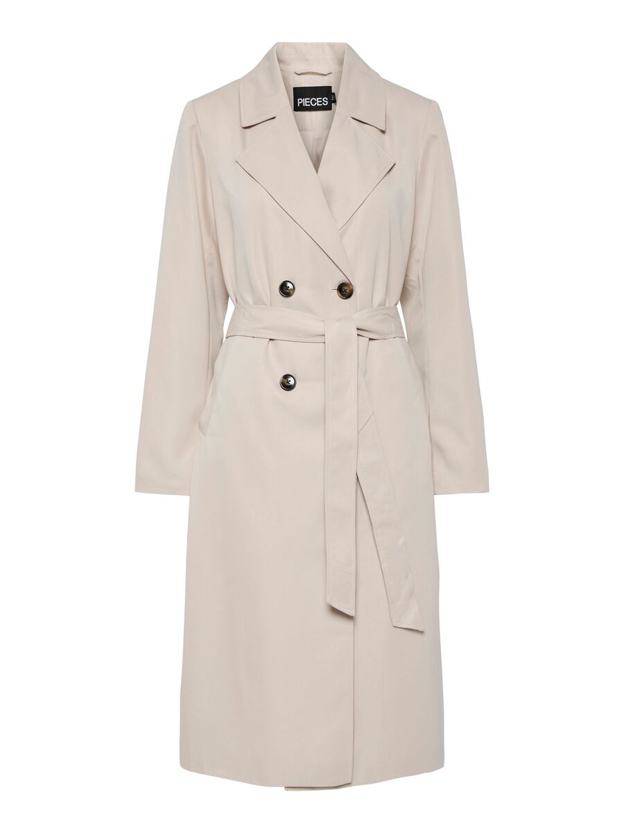 Scarlett Trenchcoat (Silver/Grey)