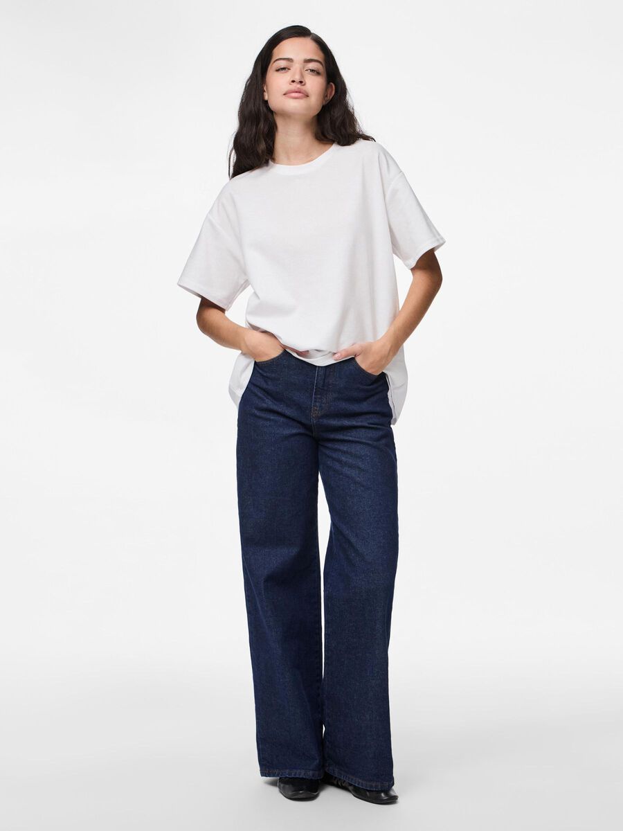 Sky Oversized T-Shirt (Bright White)