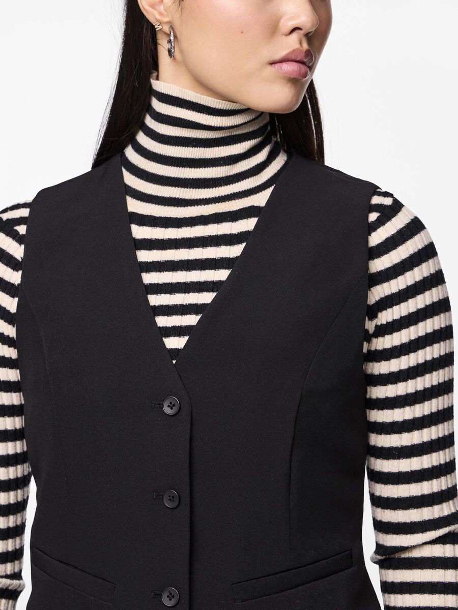 Marie Waistcoat (Black)