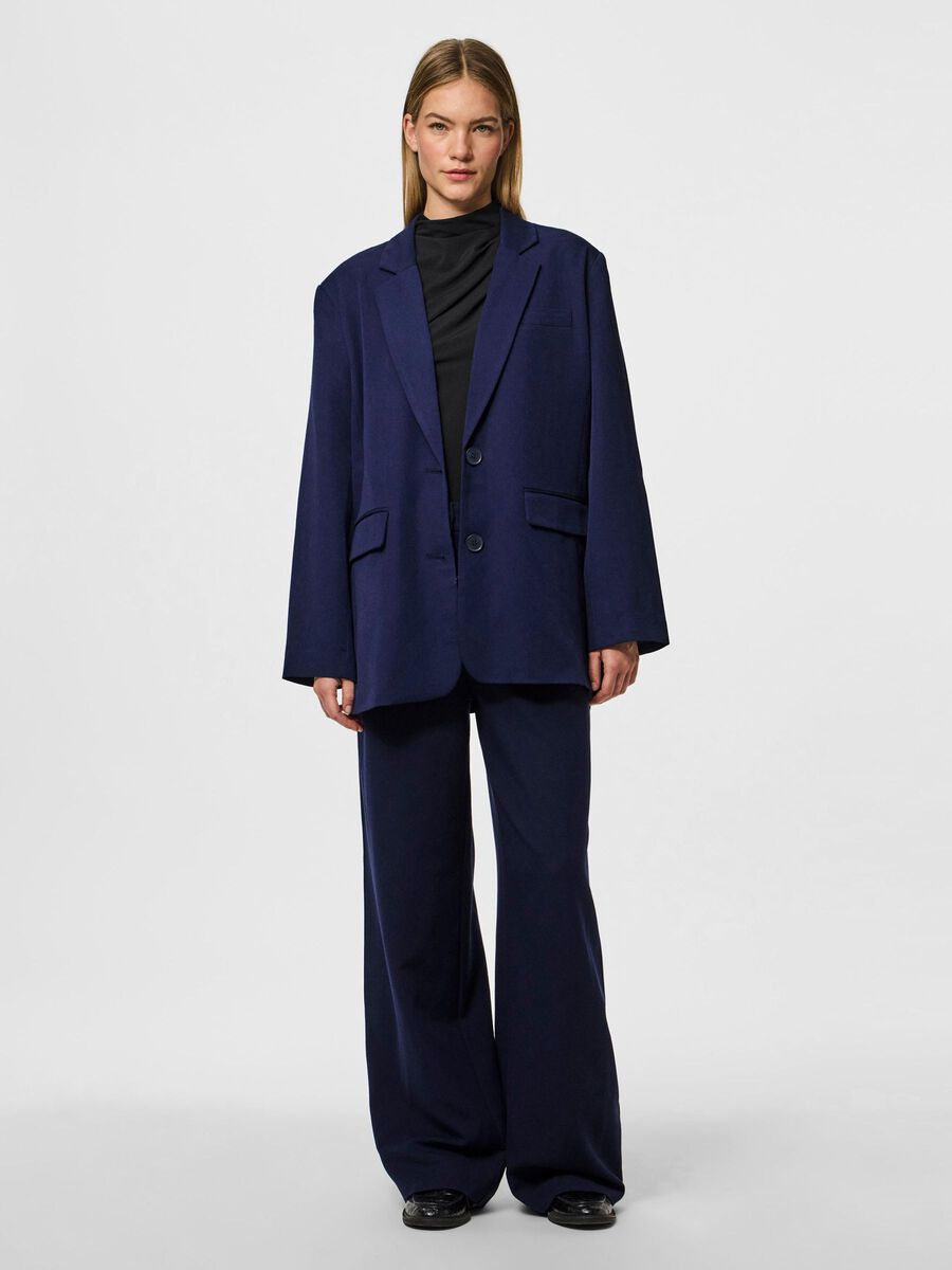 Kamil Loose Blazer (Maritime Blue)