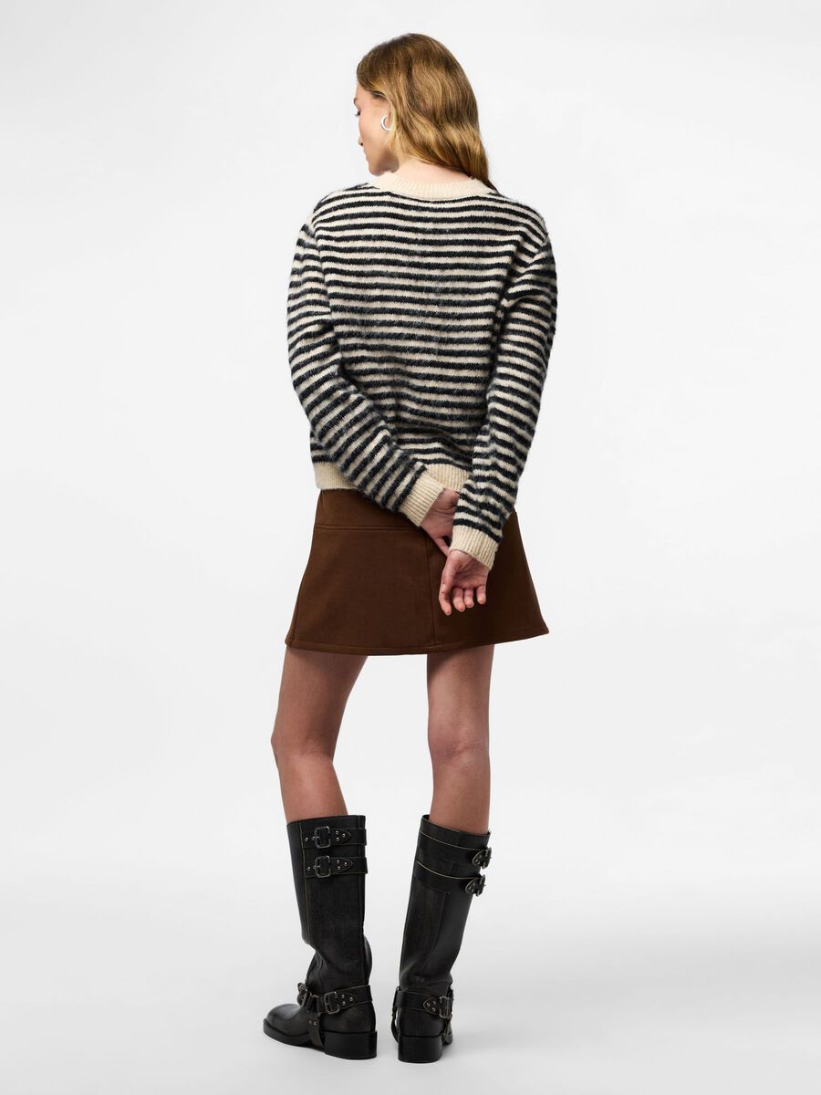 Jada Knit Jumper (Birch/Black)