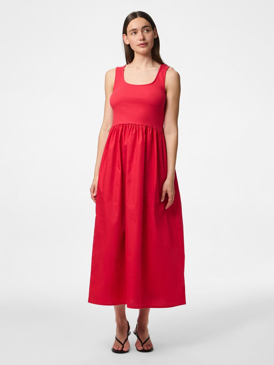 Dulla Maxi Dress (Goji Berry)