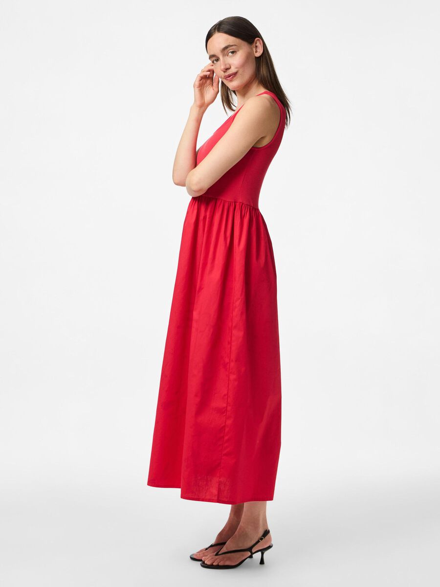 Dulla Maxi Dress (Goji Berry)
