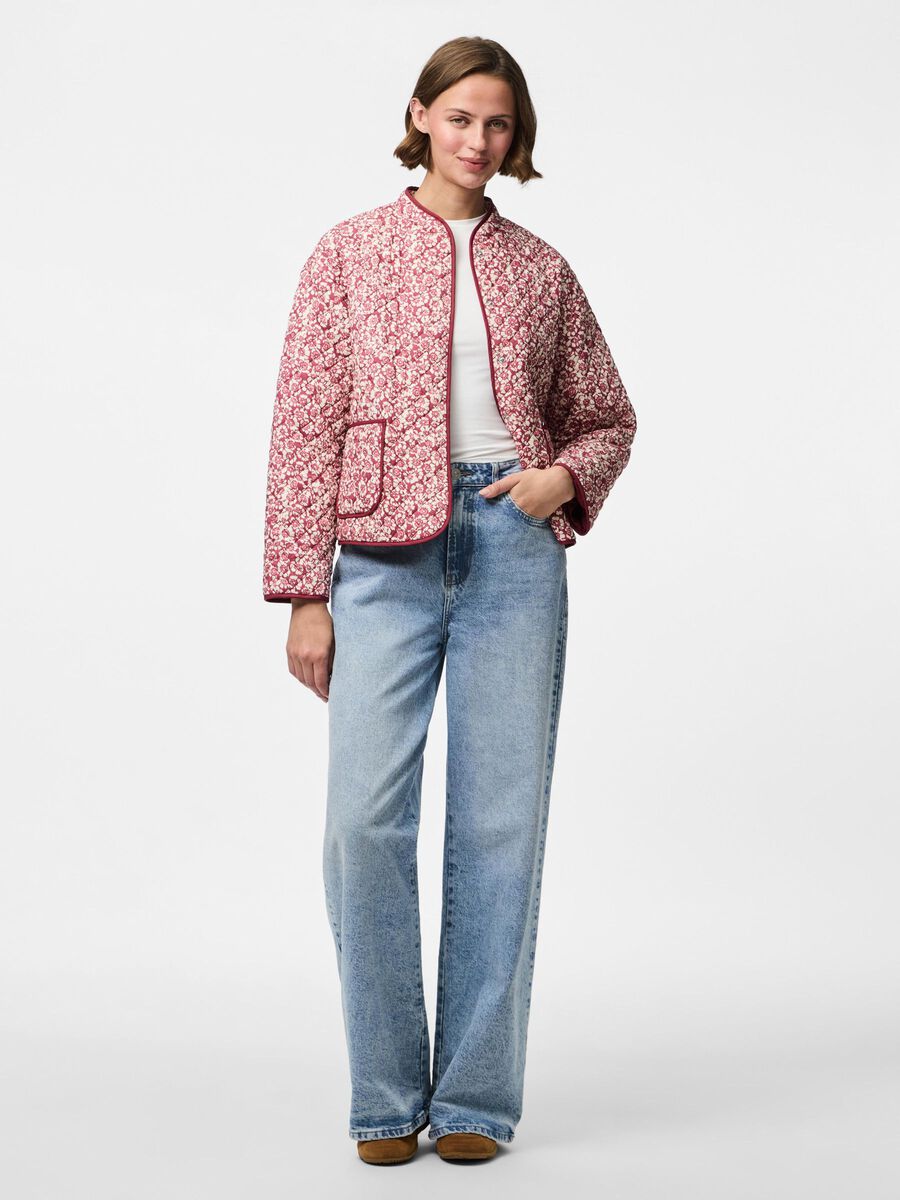 Ricki Quilted Jacket (Slate Rose)