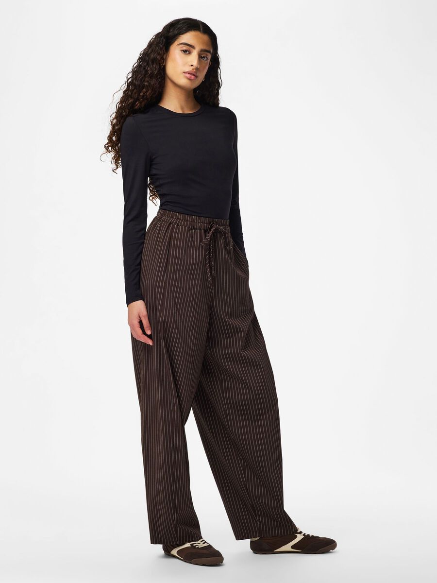 Lula Long Sleeve Top (Black)