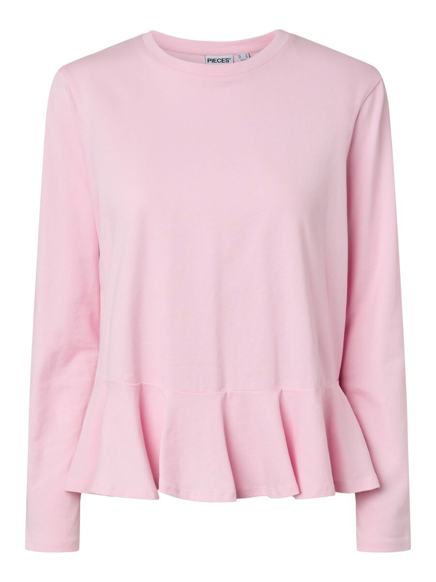 Danilla Peplum Top (Spoonbill)