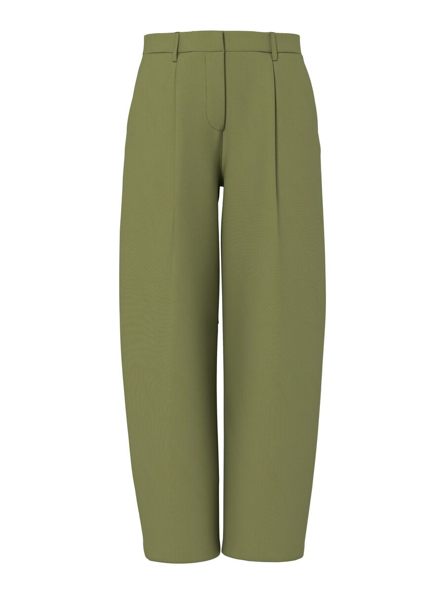 Ellie Barrel Leg Pants (Sphagnum)