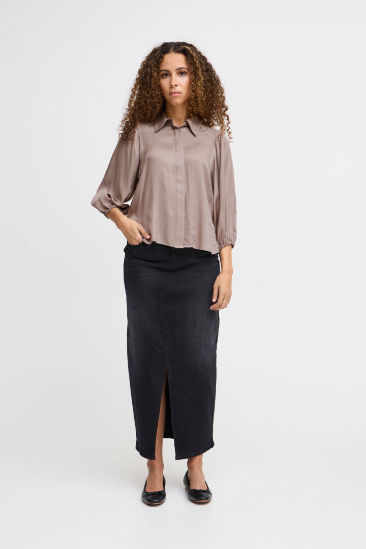 Ada 3/4 Sleeve Blouse (Fungi)