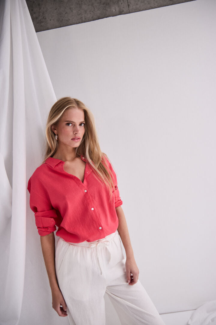Helen Shirt (Geranium)