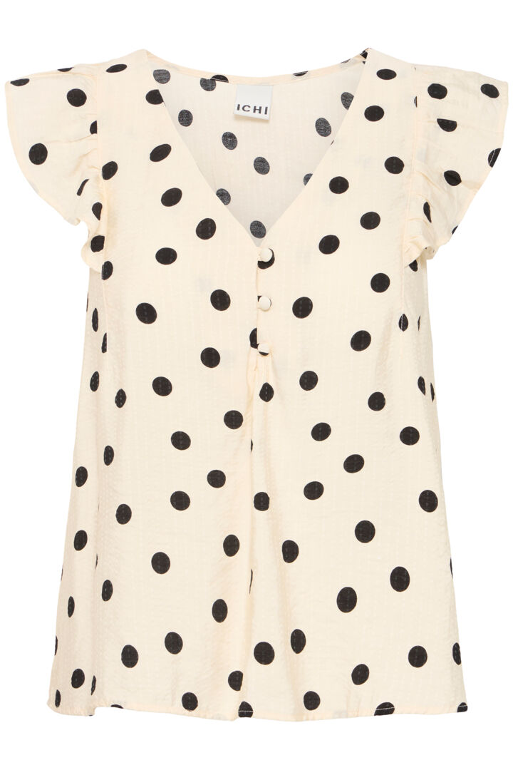 Dita Sleeveless Top (Birch Dot)