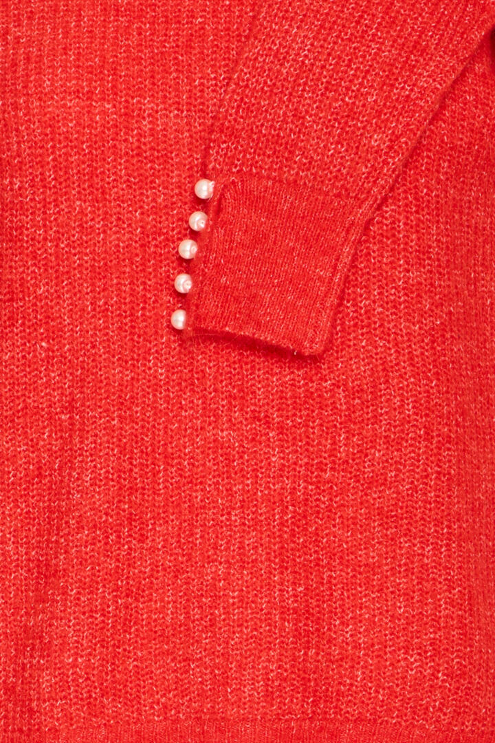 Mara Knit Jumper (Fiery Red)