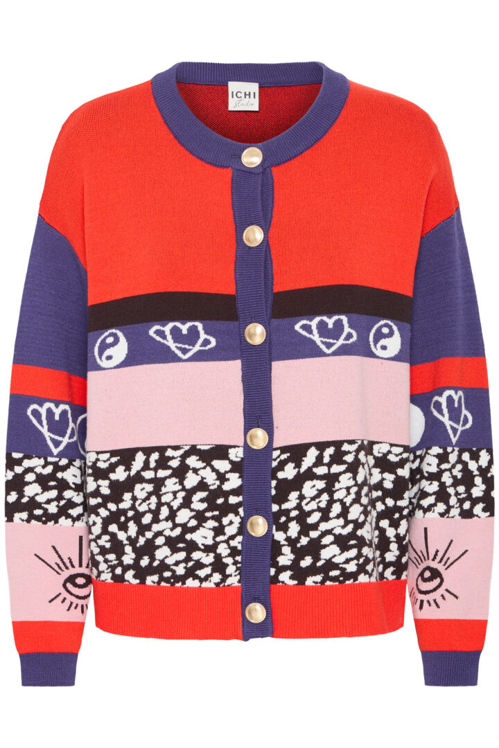 Billie Cardigan (Fiery Red)