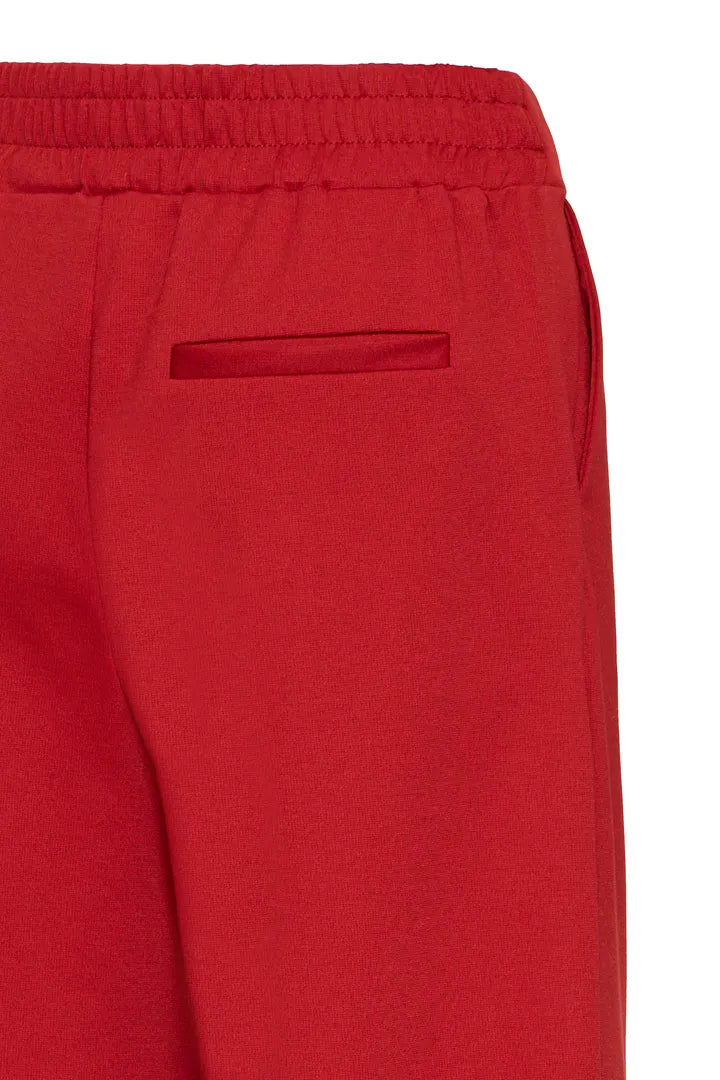 Kate Cropped Wide Leg Pants (Red Dahlia)