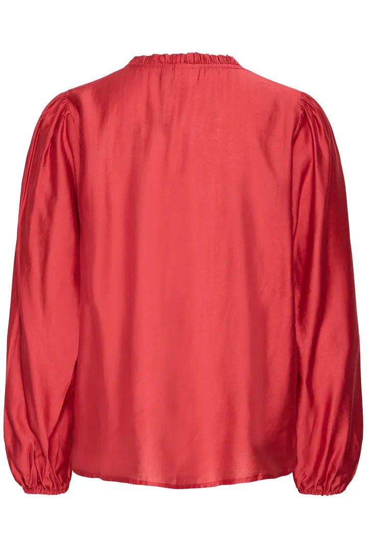 Karla Top (Red Dahlia)