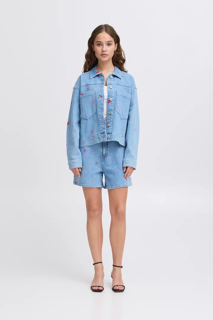 Joules Denim Jacket (Light Blue Washed)