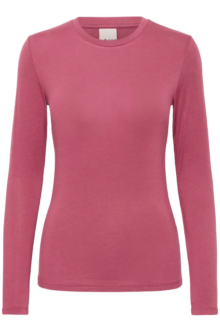 Philomena Long sleeve Top (Maroon)