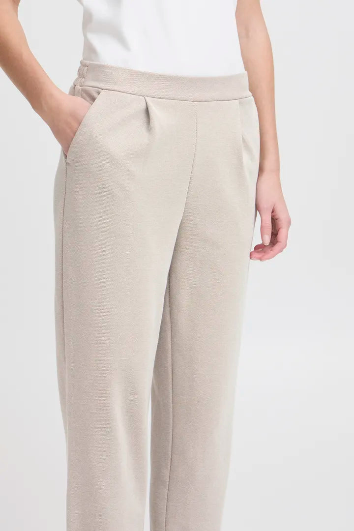 Penny Cropped Pants (Simply Taupe)