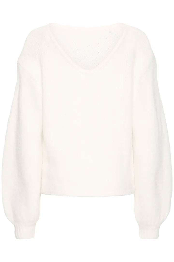 Bria Knit Jumper (Cloud Dancer)