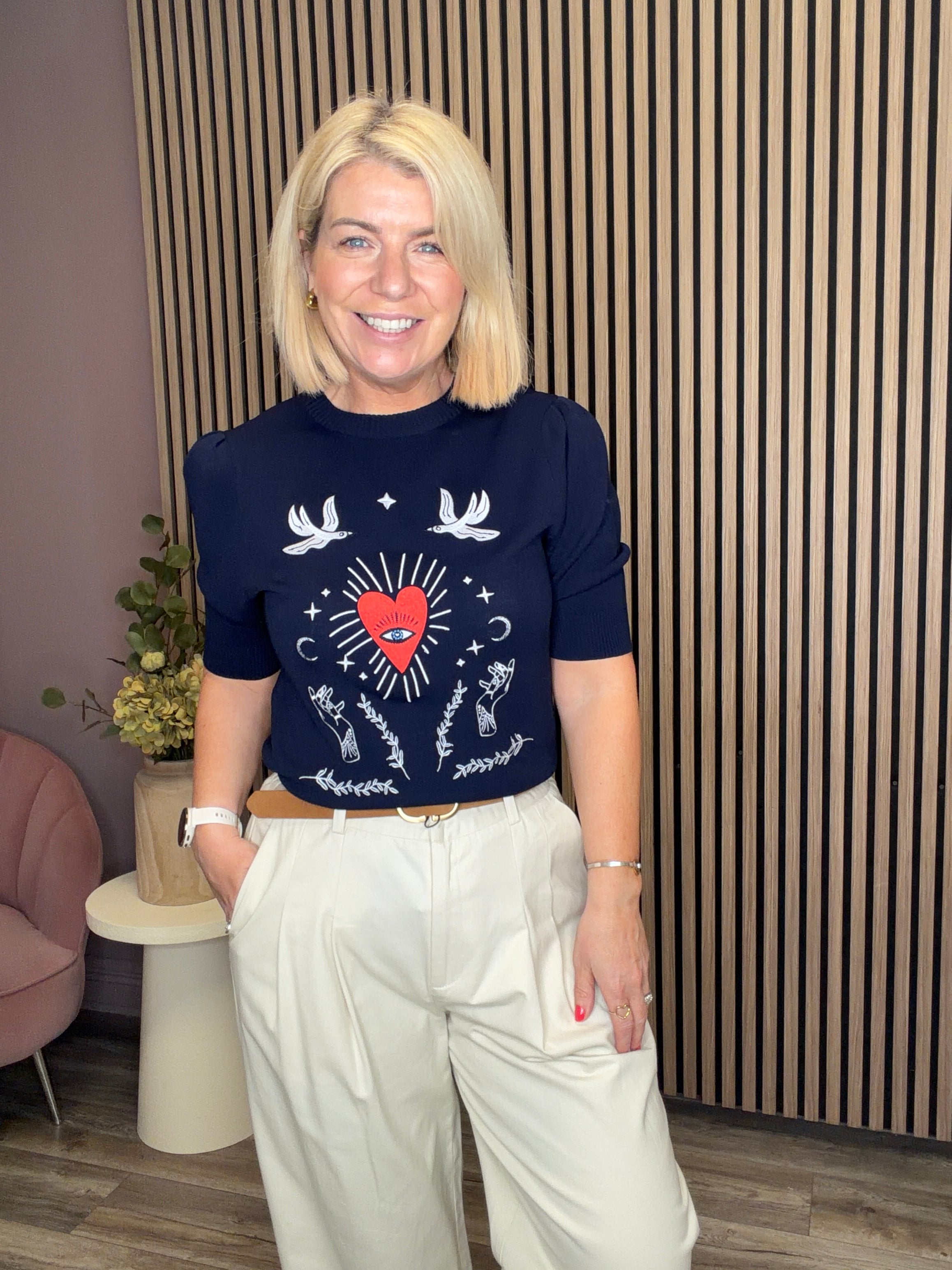 Comte Sweater (Navy)