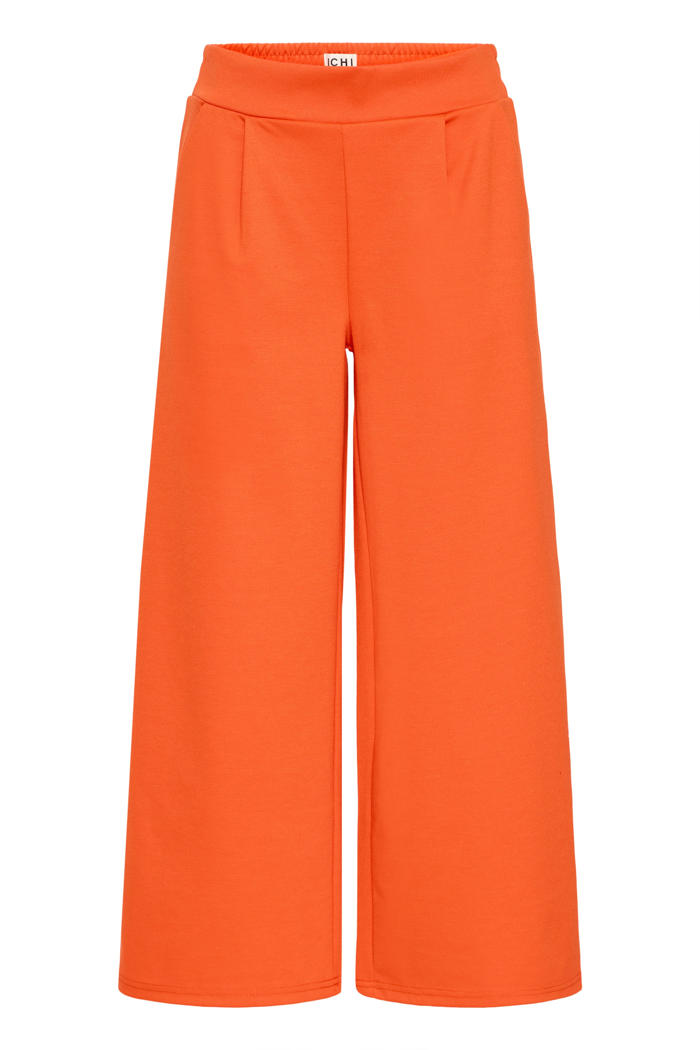 Kate Cropped Wide Leg Pants (Tangerine Tango)