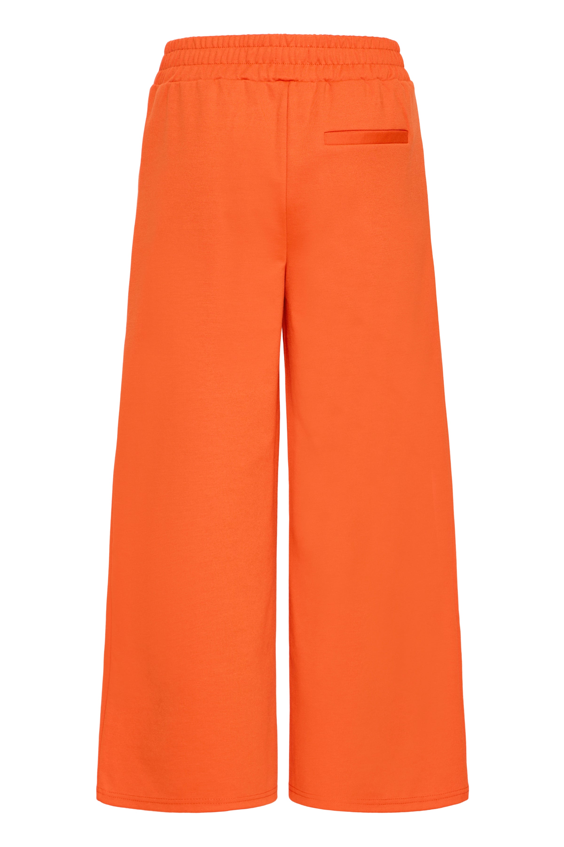 Kate Cropped Wide Leg Pants (Tangerine Tango)