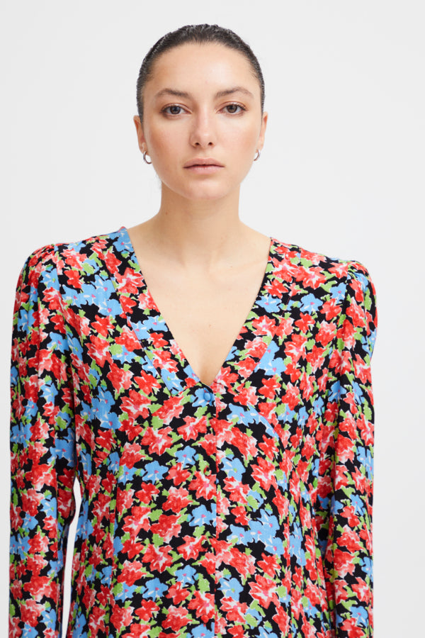 Rosalie Dress (Multi Floral)