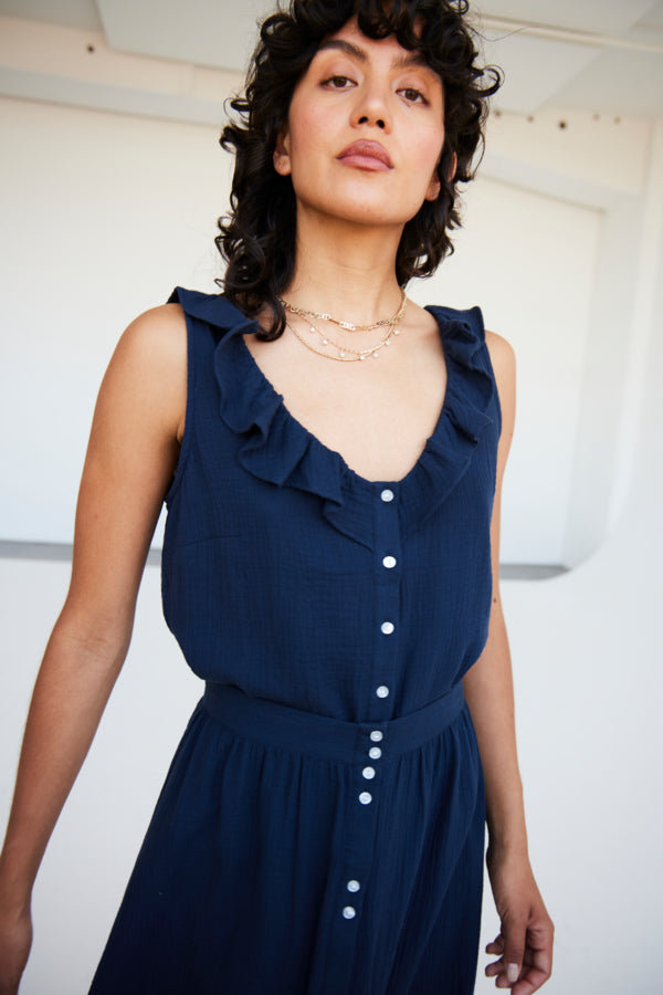 Mirka Sleeveless Top (Total Eclipse)