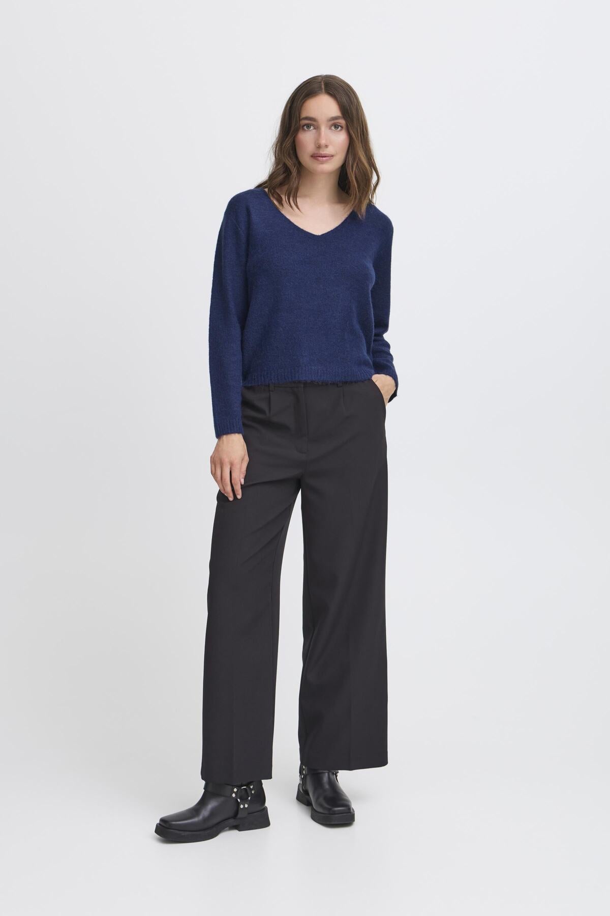 Kacie Knit Jumper (Patriot Blue)