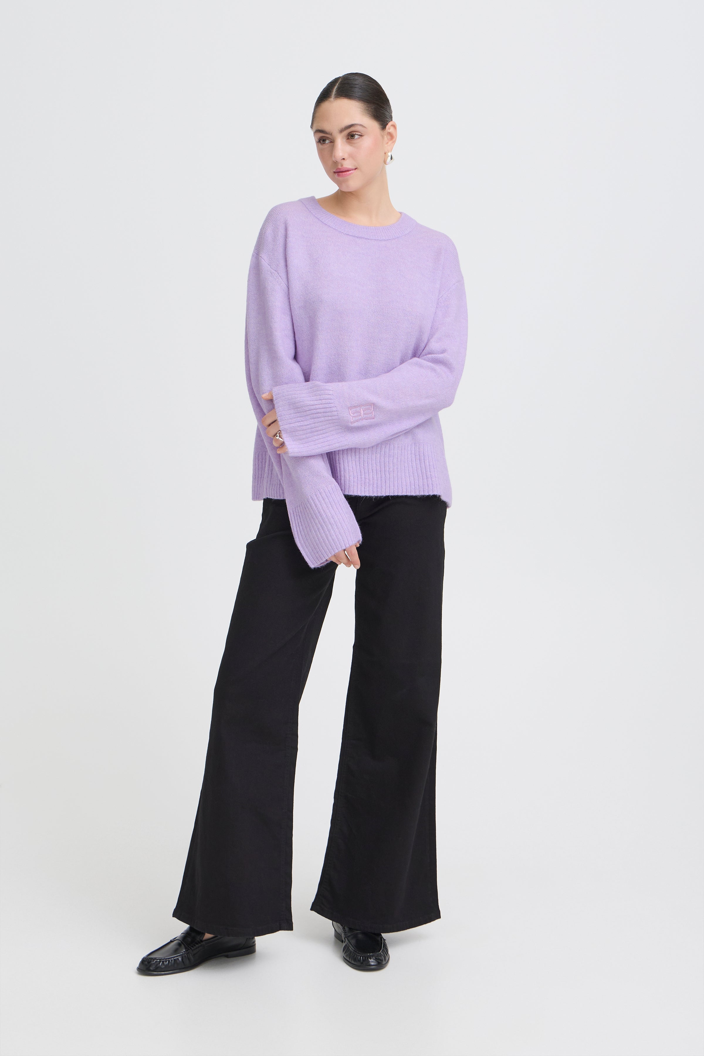 Ivy Knit Jumper (Purple)