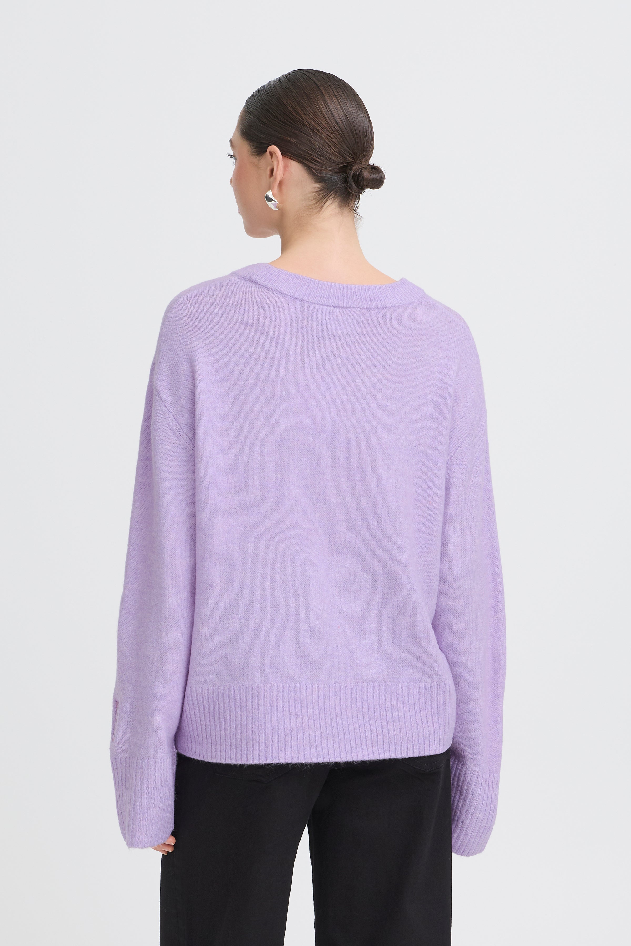 Ivy Knit Jumper (Purple)