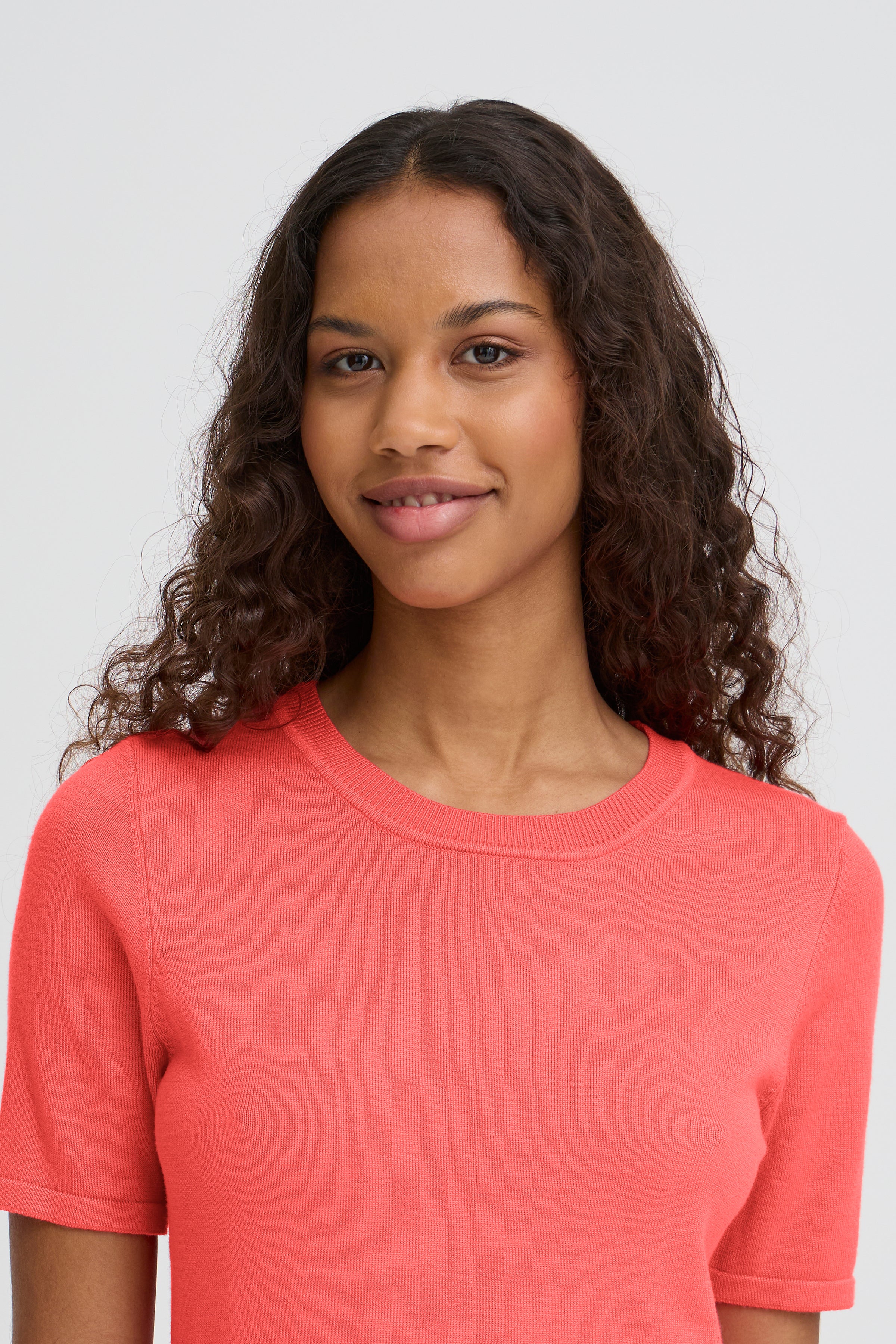 Lucy Knit Top (Teaberry)