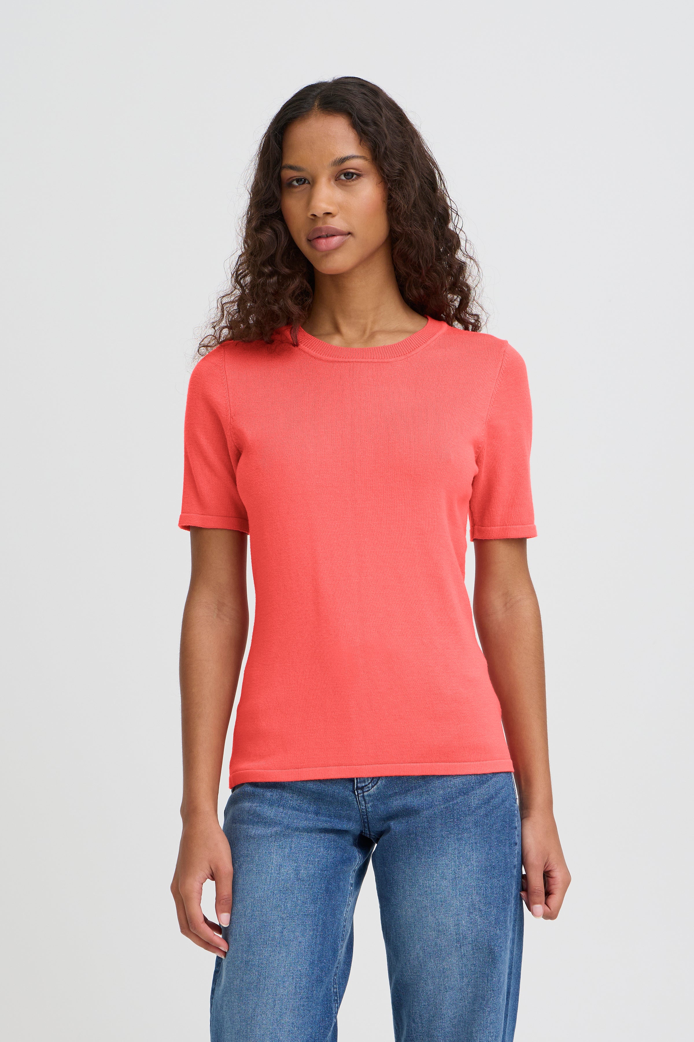 Lucy Knit Top (Teaberry)
