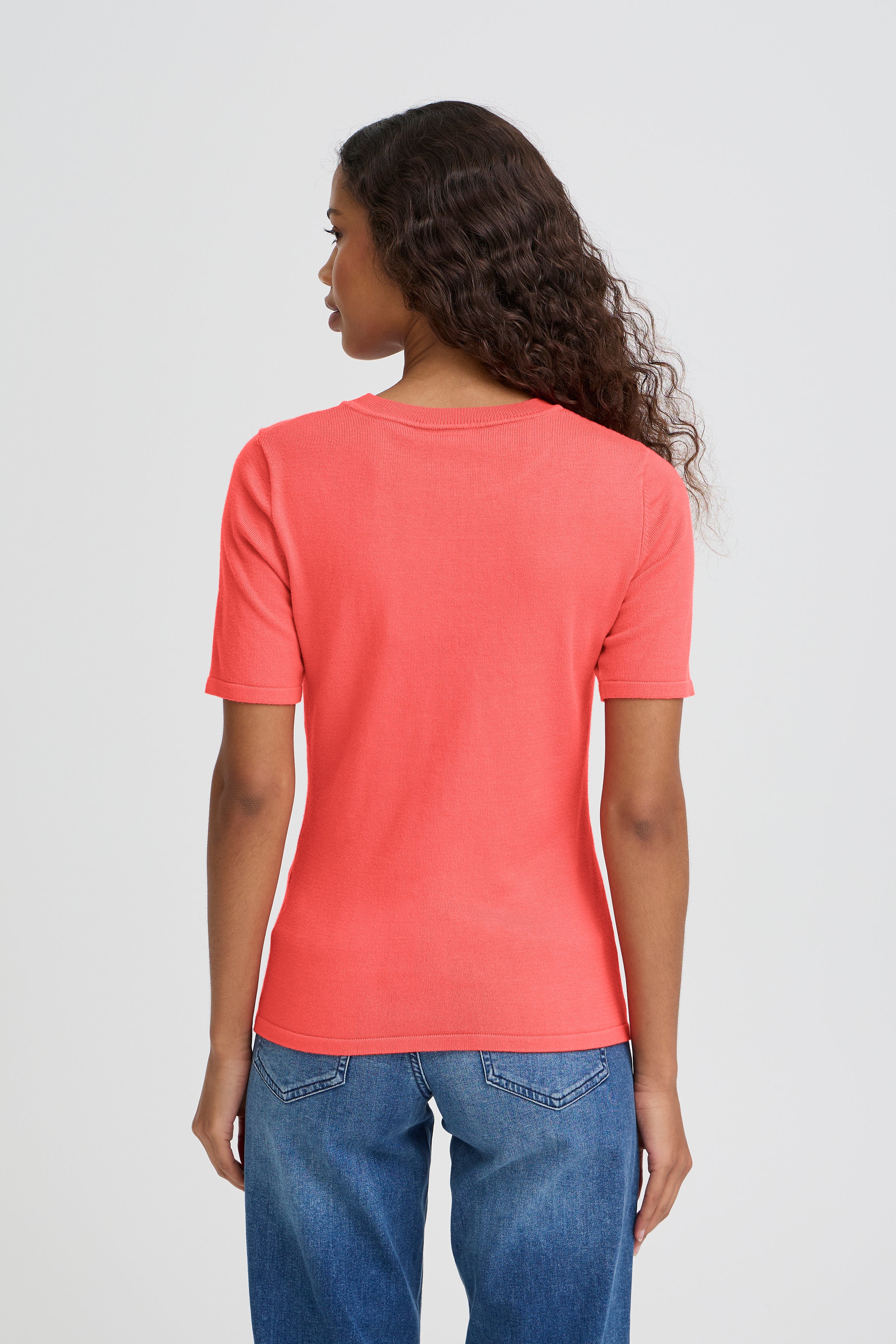 Lucy Knit Top (Teaberry)