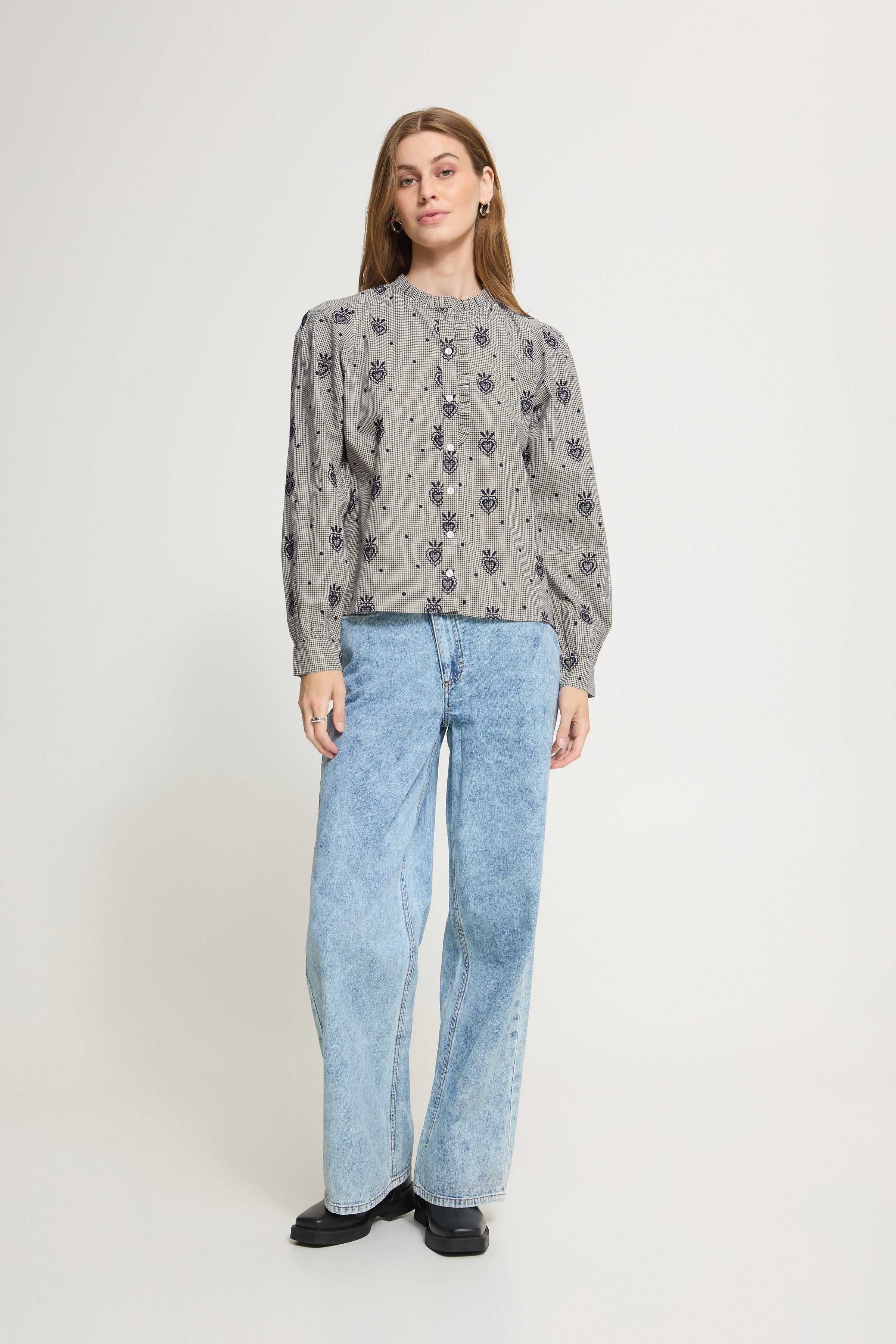 Eliza Shirt (Birch/Dark)