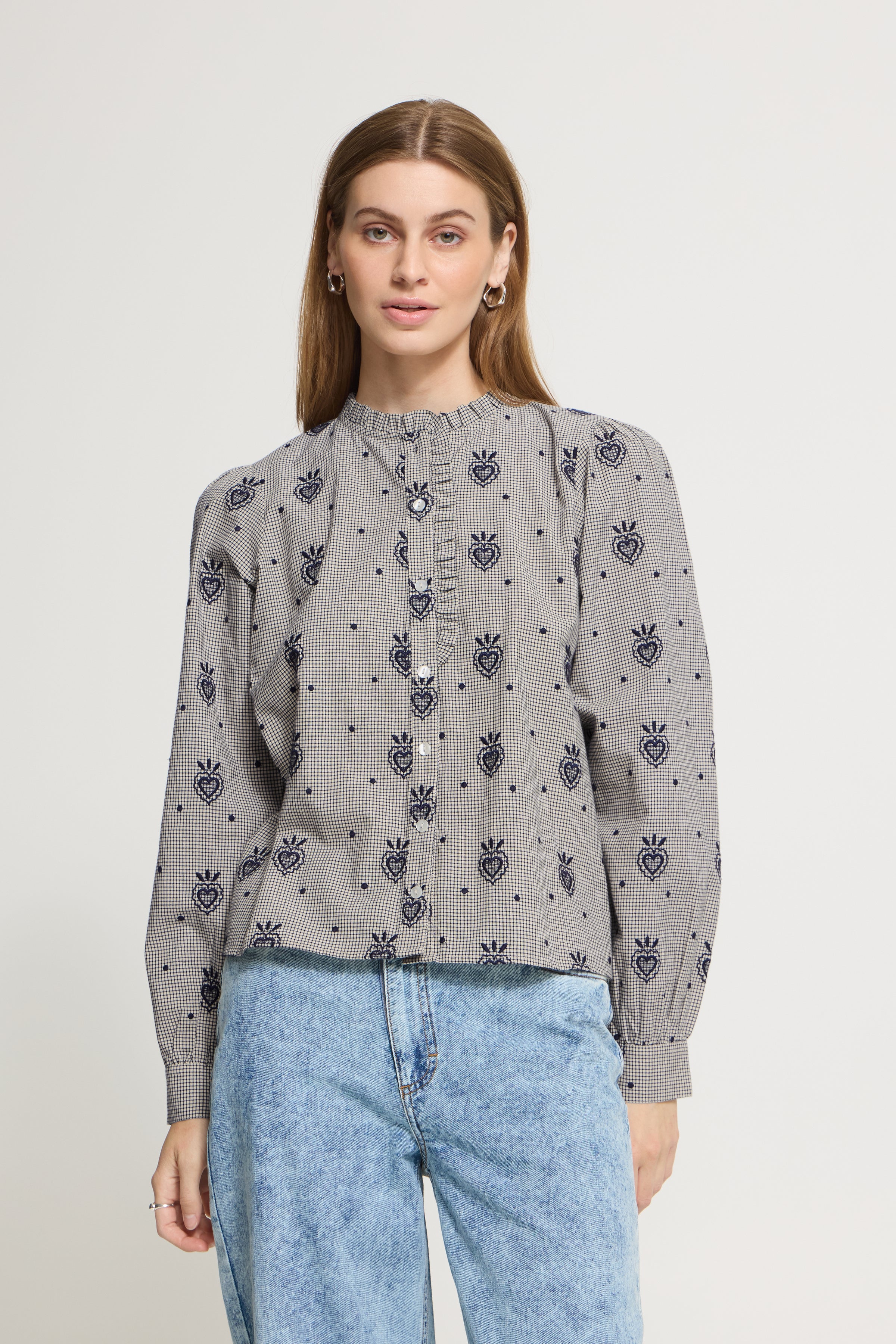 Eliza Shirt (Birch/Dark)