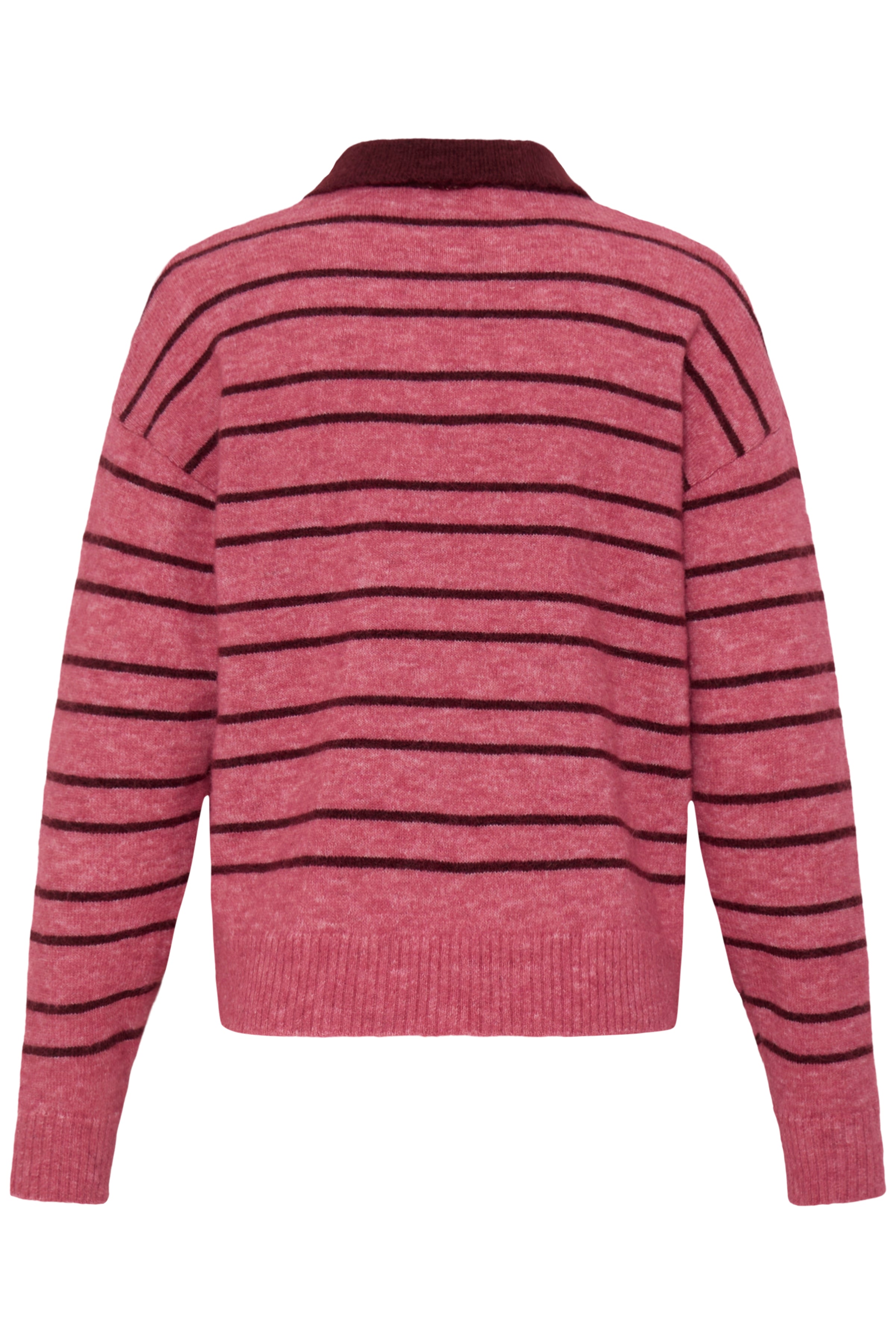 Sally Knit Jumper (Pink/Wine)